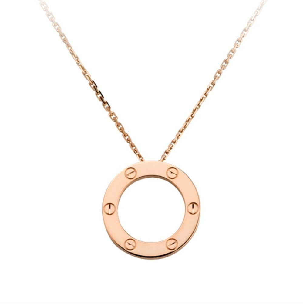 ONE LEFT! DON'T MISS IT!  "C" LOVE SCREW FASHION NECKLACE